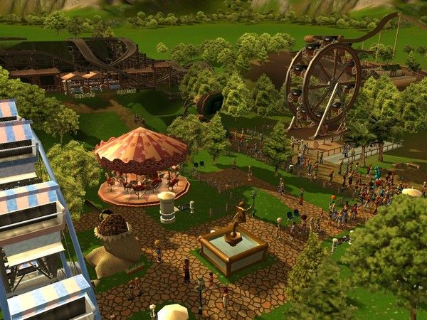 Rollercoaster tycoon classic how to open park